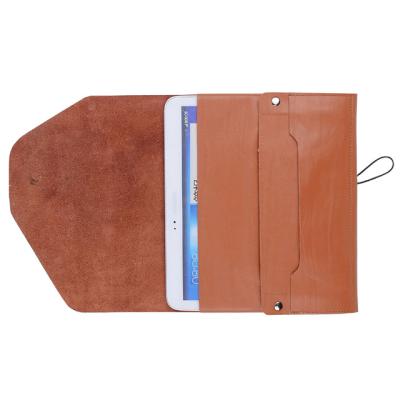 China Durable Custom Split Leather Tablet Bags For iPad Tablet Sleeve for sale