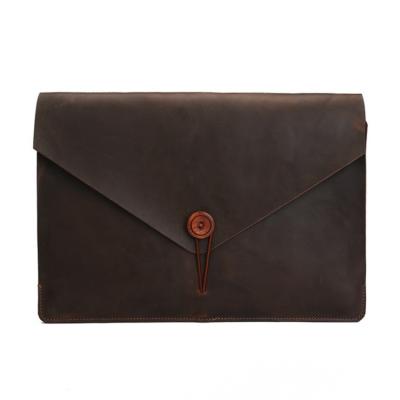 China Durable Wholesale PU Computer Laptop Leather Bag Sleeve 11