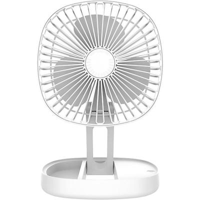 China Add Ice China Factory Produce Air Cooled Fan Portable Folding USB Rechargeable Desktop and Vertical Household Fan for sale