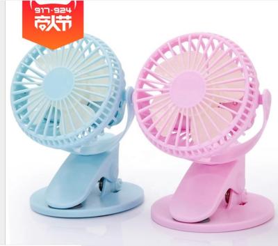 China Portable Detachable Type Mini Desk Fan 360 Degree Clipless Fan USB Rechargeable Table Fan Rechargeable Cooling Fan 360 Degree Adjustable Detachable Fan 3 Rotation Speeds for sale