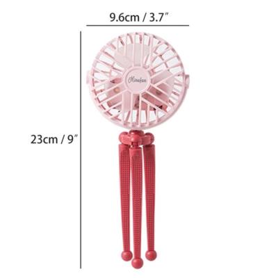 China Factory Wholesale Custom Portable Rechargeable Octopus Tripod Mini Octopus Tripod Cooling LED Fan for sale