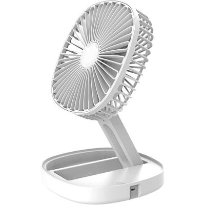 China Add Ice High Quality Low Price Customized Folding Portable Air Cooled Fan USB Rechargeable Desktop and Home Vertical Mini Fan for sale