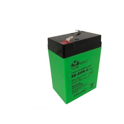 China High Quality Customized Toys High Performance 6v 4ah Lifepo4 18650 Rechargeable Battery Pack Customized for sale