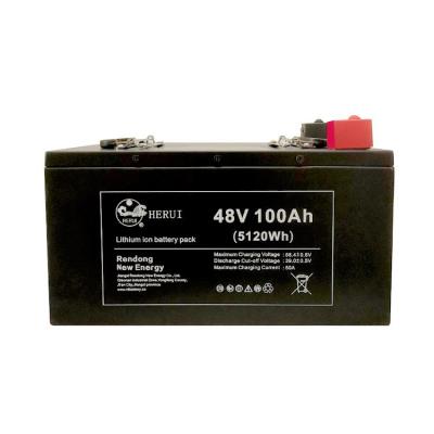 China Golf carts Manufacturer Supply cycle lifepo4 battery 100ah 48v 200AH 150ah lithium ion battery pack for sale