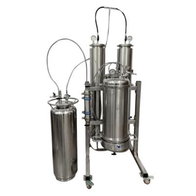 China Capsule Capsule BHO Closed Loop Machine 10LBS Full Set BHO Extractors/Ethanol Hemp Oil Bho Closed Loop Extractor for sale