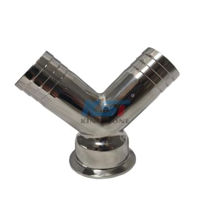 China 2inch Sanitary Industry Stainless Steel Welded No-Standard Pipe Fitting for sale