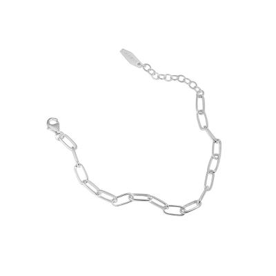 China Korean edition AEKKI YH646 cold wind hired all-match pure silver texture bracelet chain female for sale