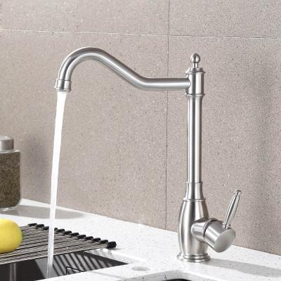 China Fujian HANJOO Thermostatic Faucets High Quality 304 Supplier Hot And Flexible Creative Stainless Steel Kitchen Cold for sale