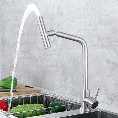 China Contemporary Commercial Basin Faucets Stainless Steel Sink Kitchen Faucets Thermostatic Faucets Fujian HANJOO New Design for sale