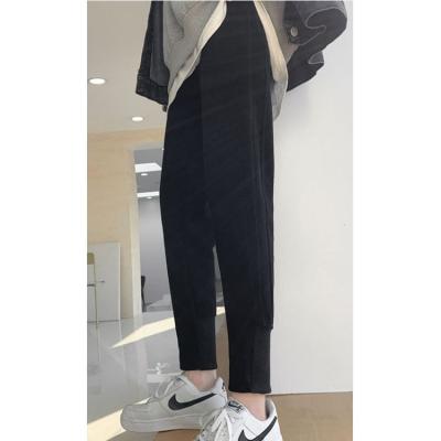 China Anti-wrinkle Hotselling new winter ladies casual sports pants Straight-leg loose pants for sale