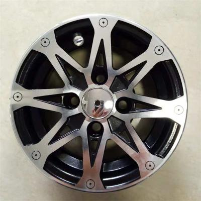 China Aluminum alloy 8 inch motorcycle wheel rims for sale