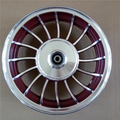 China Aluminum Alloy 10 Inch Forged Aluminum Alloy Motorcycle Wheel Rims for sale