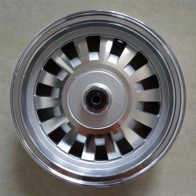 China Aluminum alloy 10 inch hot sale aluminum alloy motorcycle wheel scooter rim for sale