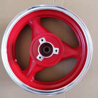 China Aluminum alloy 3.5-13 inch motorcycle aluminum alloy wheel rims with disc brake for sale