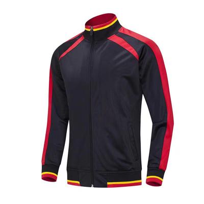 China High Quality 100%Polyester Cheap Price Soccer Jacket Sets Tracksuit For Men for sale