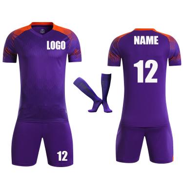 China 2021 Hot Selling Custom Team Soccer Jersey Wholesale Bulk Sets Factory Blank Logo Soccer Wear Custom Copy for sale