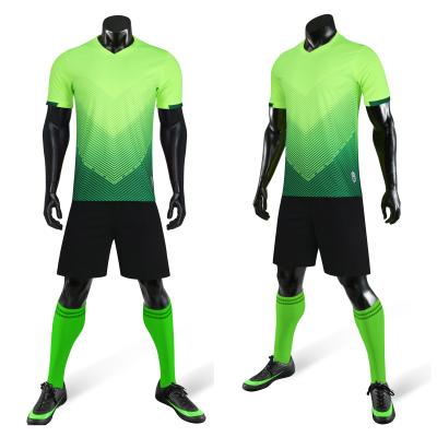 China Wholesale Football Jersey Sets Hot Selling New Design Soccer Wear for sale