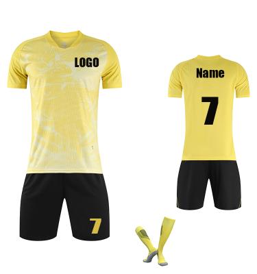 China Wholesale Football Jersey Sets Hot Selling New Season Soccer Uniforms for sale