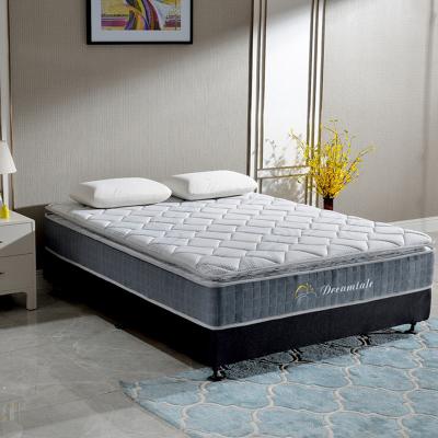 China Roll Up 10 Zone Pocket Spring Foam Foldable Compressed Mattress for sale