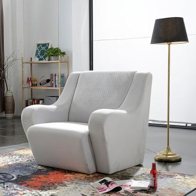 China Sofa Chair Good Quality White Foldable Hot Sale Single Sofas for sale