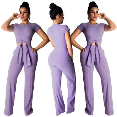 China Youth Wind Anti-Static Regular Casual Long Sleeve Tracksuits Top Wide Leg Pants Elastic Women 2 Piece Set for sale