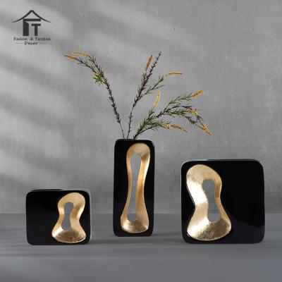 China Vintage Interior Accessories Abstract Decor Vase Display Pieces For Antique Home Decoration Items for sale