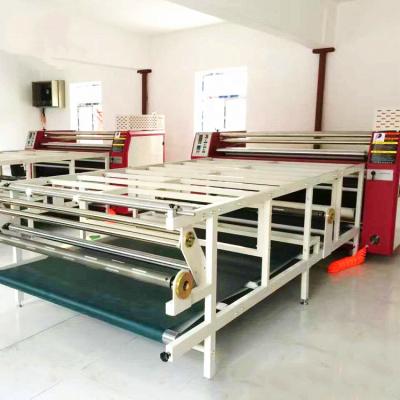 China Factory oil drum sublimation fabric printing roller heat press transfer machine for sale for sale