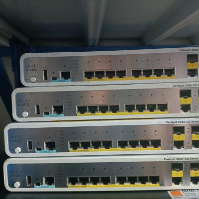 China 48 Ports Used WS-C3560CG-8PC-S 8 PoE Ports 2 Uplink Ports IP Base Switch for sale