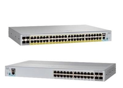 China WS-C2960L-48TQ-LL 48 Port 10/100/1000Mbps Ethernet Switch met 4x10G SFP Te koop