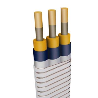 China Oil And Gas Industry Flat Oilfield Pump Power Cable ESP Electric Submersible Cable for sale