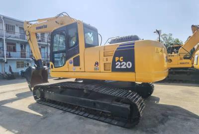 Китай Подержанный экскаватор PC220LC KOMATSU гидравлический - 8 продается