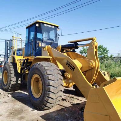 Chine Chargeuse sur pneus Caterpillar 966H d'occasion Chargeuse payante CAT 966 à vendre