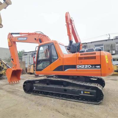 China Dispositivo de combustão interna Excavador Doosan usado 1,0-1,5m3 Capacidade de balde à venda