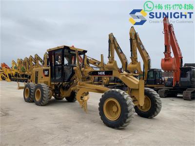 China used 140k motor grader original used CAT 140k motor grader equipment for sale