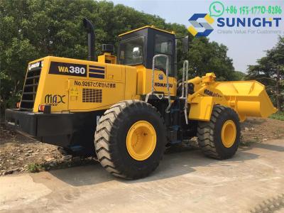 China Komatsu WA380 WA380-6 laadmachine Gebruikte Komatsu Front End laadmachine Te koop