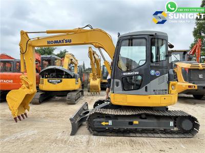 China Excavadora Komatsu PC78US de alta calidad de origen Mini Usada de 7 toneladas 8 toneladas Mini Modelo de bomba de núcleo Japón Excavadoras Komatsu PC78 usadas en venta