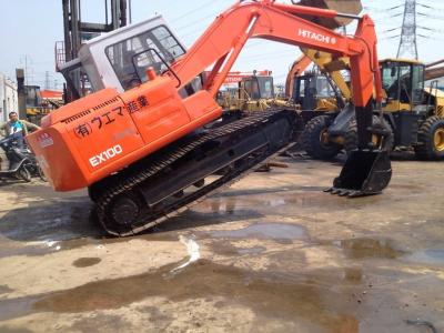 China 6 cilindros excavador usado 10 toneladas de Hitachi para la tierra que mueve EX100-1 en venta