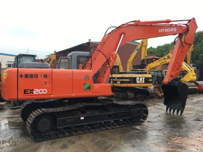 Κίνα πωλήστε τον εκσκαφέα Hitachi ex200-5 της Ιαπωνίας 20 τόνου με τη γραμμή διακοπτών και τις καλές συνθήκες εργασίας προς πώληση