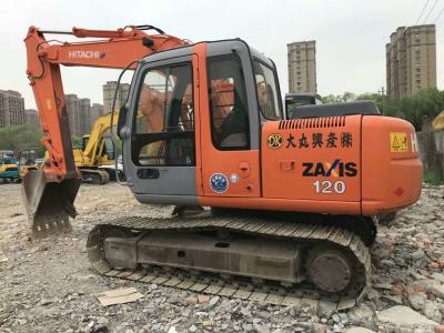 China 2013 Jaar Hitachi 12 Tongraafwerktuig, het Graafwerktuig van Tweede Handhitachi Zx120 Te koop