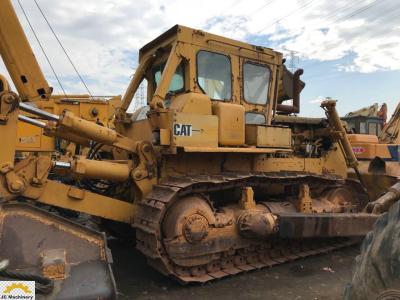 China D8K schloss Kabinen-alte Caterpillar-Bulldozer, starkes Gewicht des zweite Handbulldozer-31T ein zu verkaufen