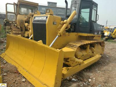 China Kapazität Shantui-Bulldozer des Blatt-4.5M3 ausgerüstet mit Handkurbel für die Protokollierung 2012-jährig zu verkaufen