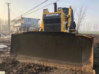 China Energie der Baustelle-Sumpf-Bahn Shantui-Planierraupen-SD16T zweites Hand120kw zu verkaufen