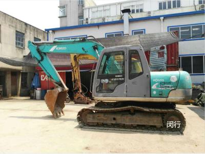 China Zweite Handbaumaschinen, Schuh-Größe Kobelco Sk100 Bagger-600mm zu verkaufen