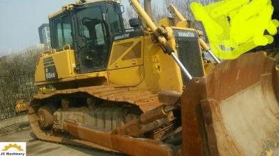 China Niveladora usada color original de KOMATSU de trabajo con el motor D65-16 de NH220-CI en venta