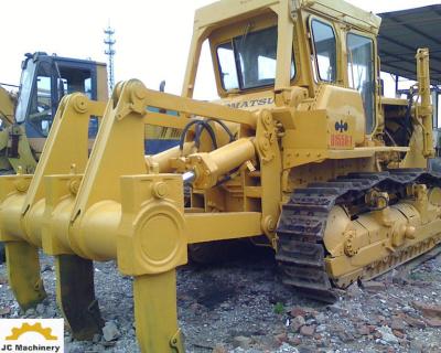 China D155a-1 oude de Bulldozerbulldozer van KOMATSU/Hoge het Spoorbulldozer van KOMATSU met Drie Steelschulpzaag Te koop