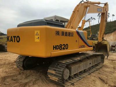 Cina Escavatore del macchinario utilizzato HD820 di KATO con il motore e la pompa originali una capacità di 12 tonnellate in vendita