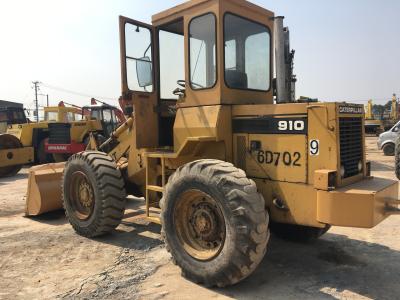 China Second Hand CAT Shovel Loader , CAT 910 Wheel Loader Original Color / Engine for sale