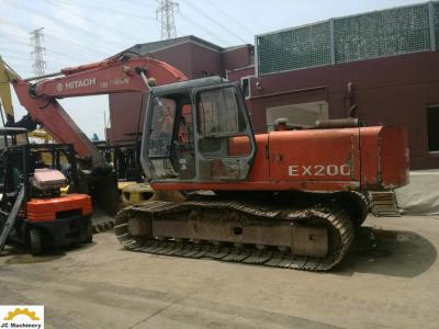 China Originele Kleur 20 Ton Gebruikt Hitachi-Graafwerktuig met Isuzu6BD1T-Motor ex200-1 Te koop