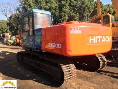 China Excavador de Hitachi de la segunda mano/retroexcavadora hidráulica del excavador EX200-3 de la correa eslabonada en venta