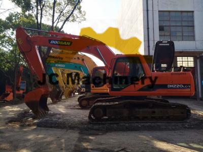 China Sligthtly usou o tamanho de 22 toneladas da sapata da máquina escavadora DH220LC-7 600mm da esteira rolante de Doosan do coreano à venda